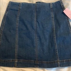 Jean Miniskirt NWT